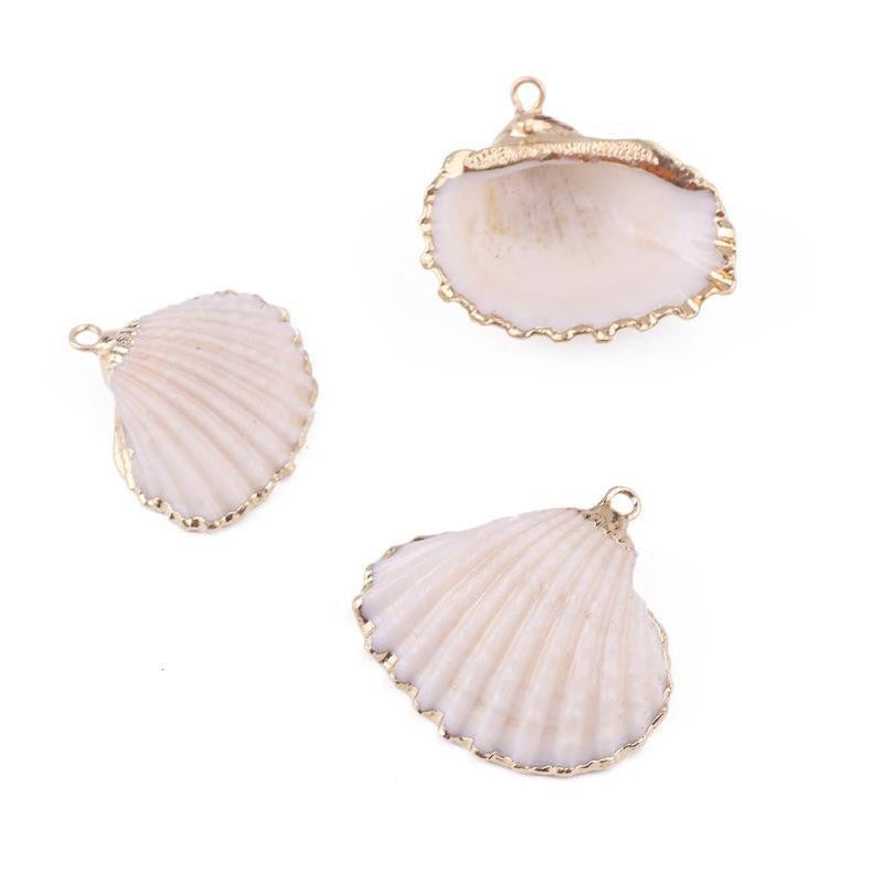 Real seashell charm style 9