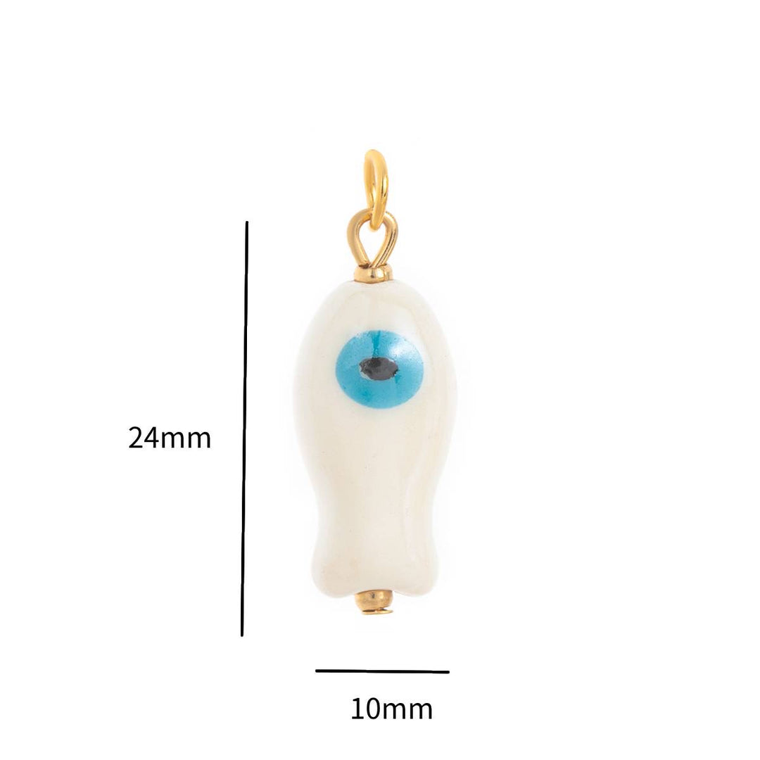 Enamil fish charm