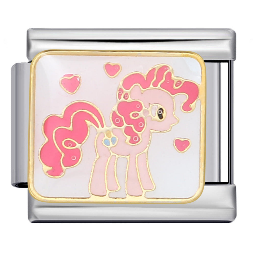Pinky pony italian charm