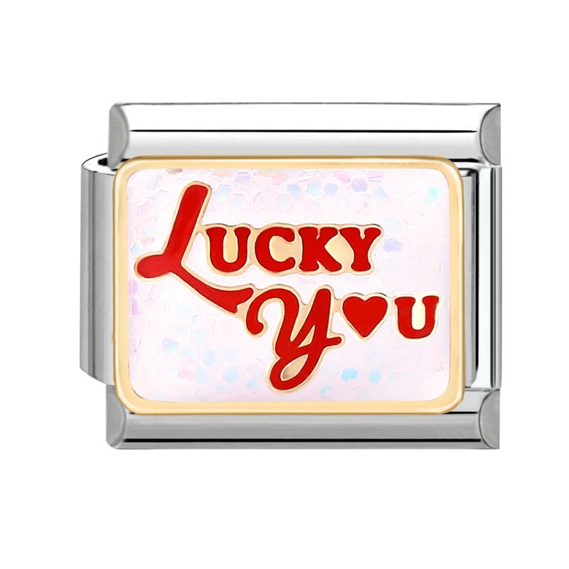 Lucky you italian charm