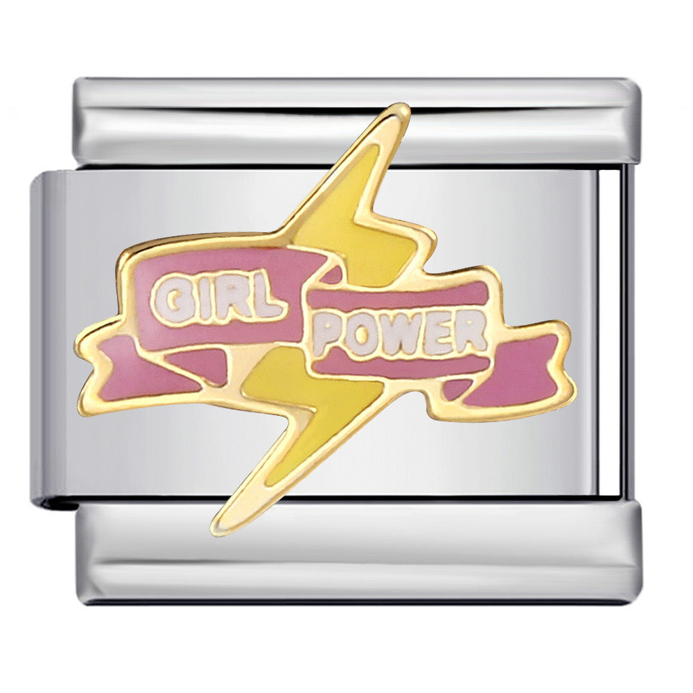Girl power italian charm