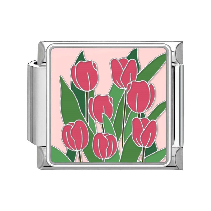 Tulips italian charm