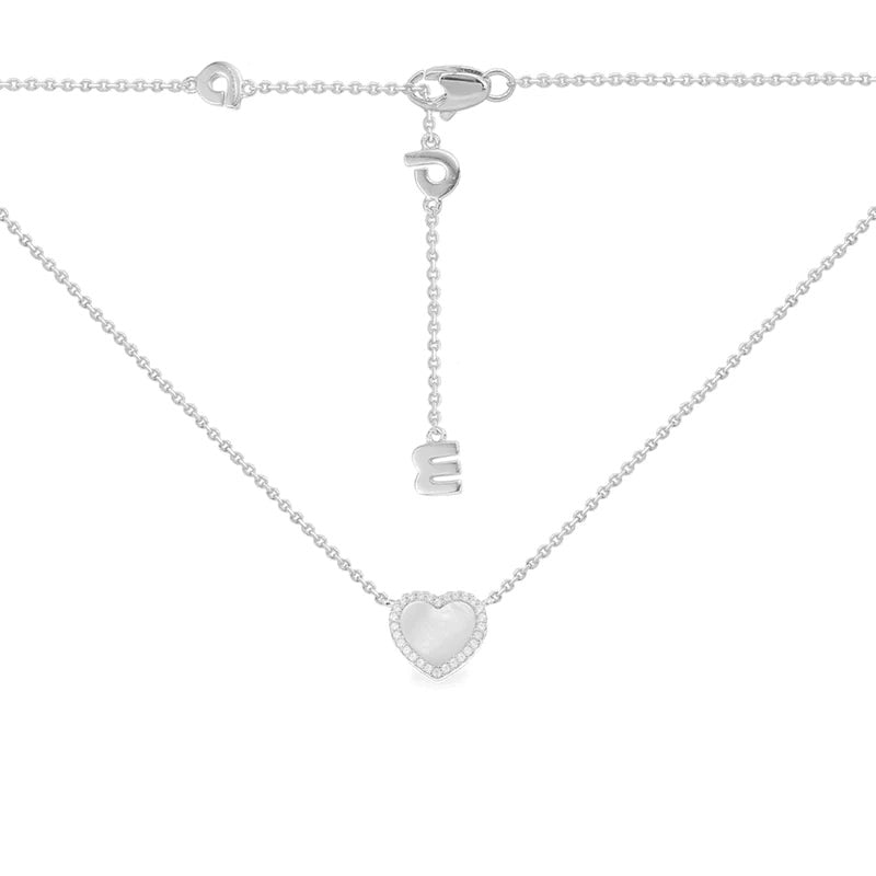 Mini pure heart necklace -LUXE