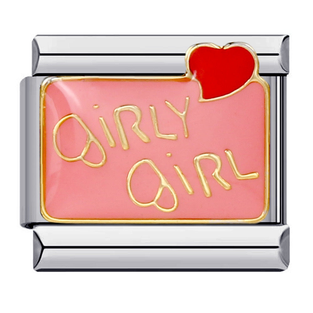 Girly girl italian charm