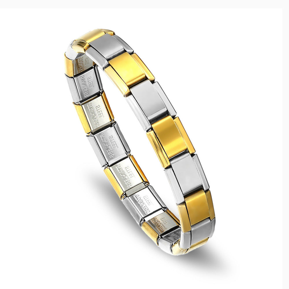 Italian charm bracelet base -mix