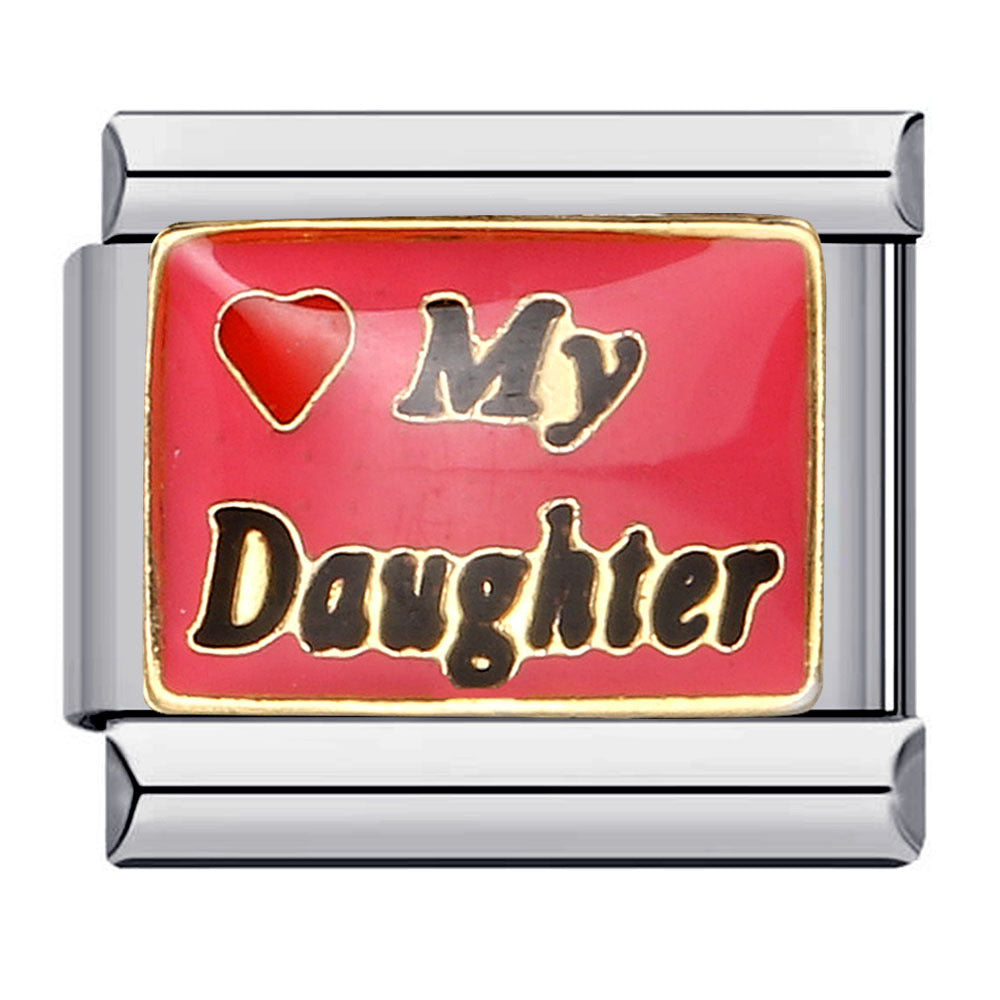 Daughter italian charm