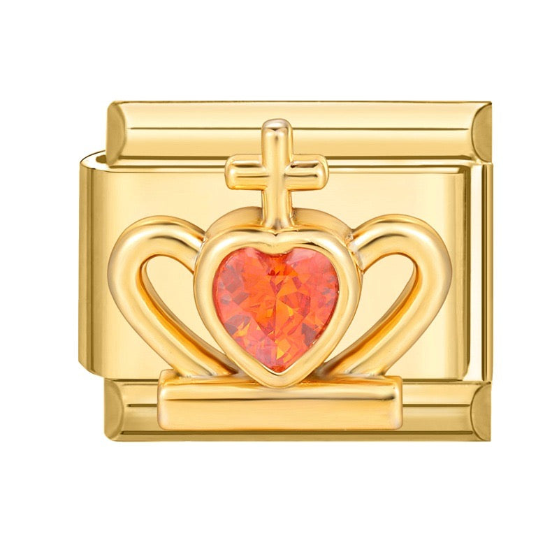 Crown of thorns italian charm