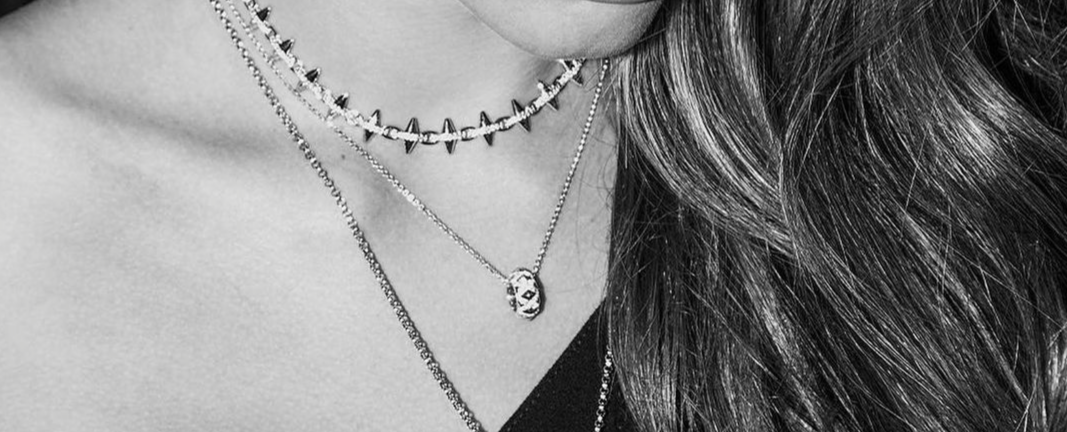 Chunky adjustable necklace -LUXE