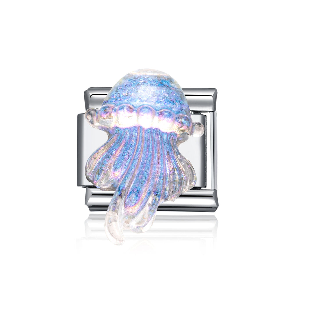Bubbly jellyfish italian charm