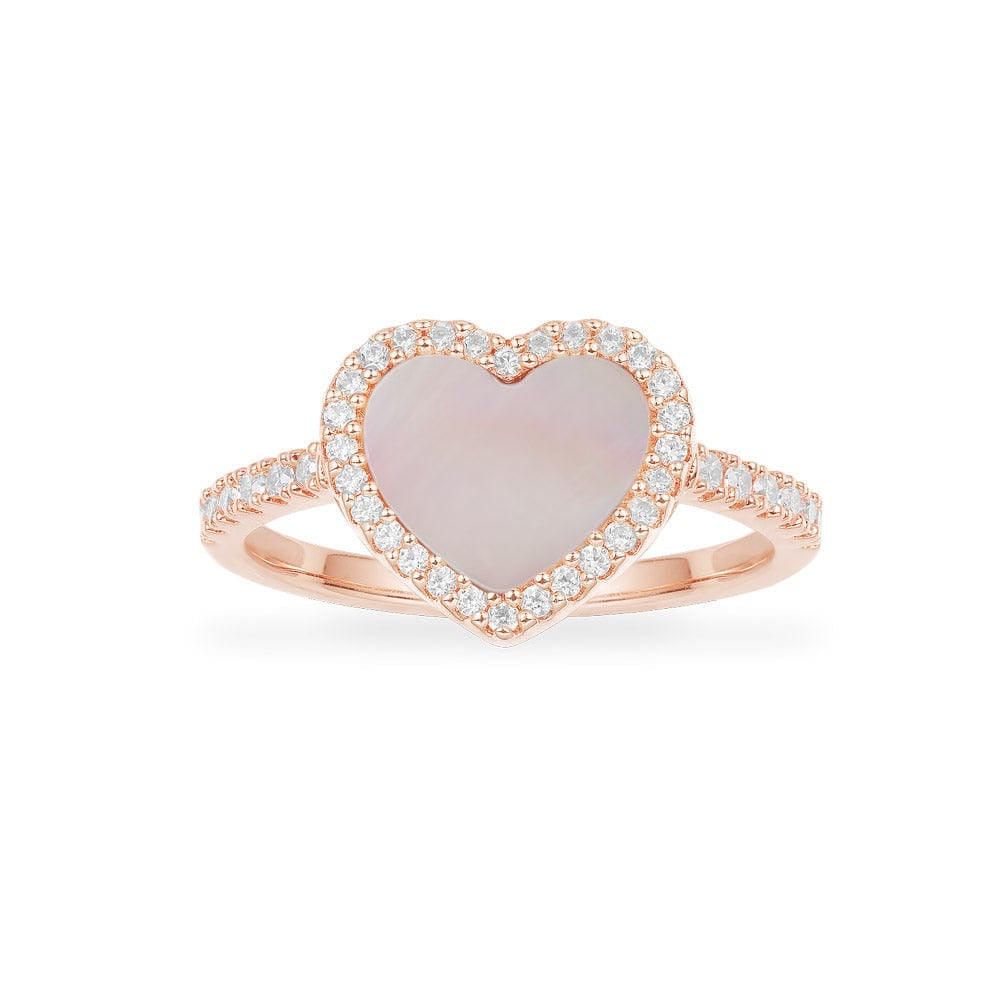 Amour ring rose gold -LUXE