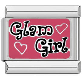 Glam girl italian charm