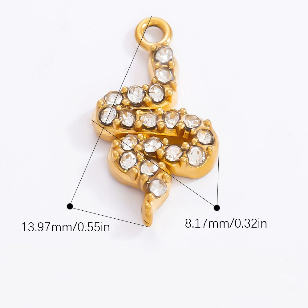 Small bling snake charm