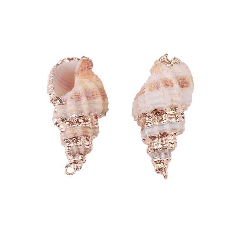 Real seashell charm style 5