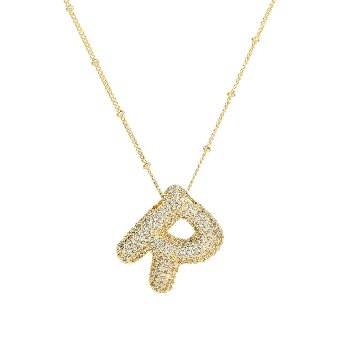 Jumbo letter R necklace