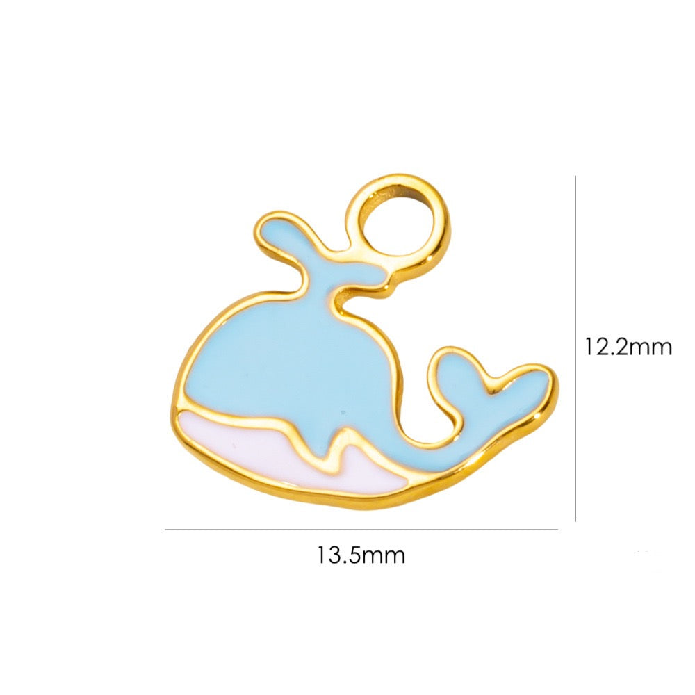 Mini Baleine charm