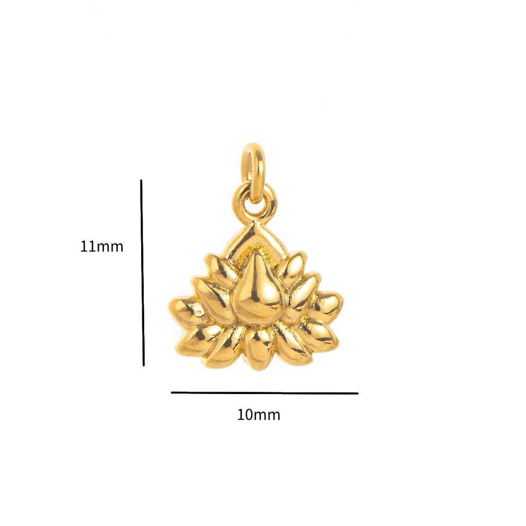 Lotus charm