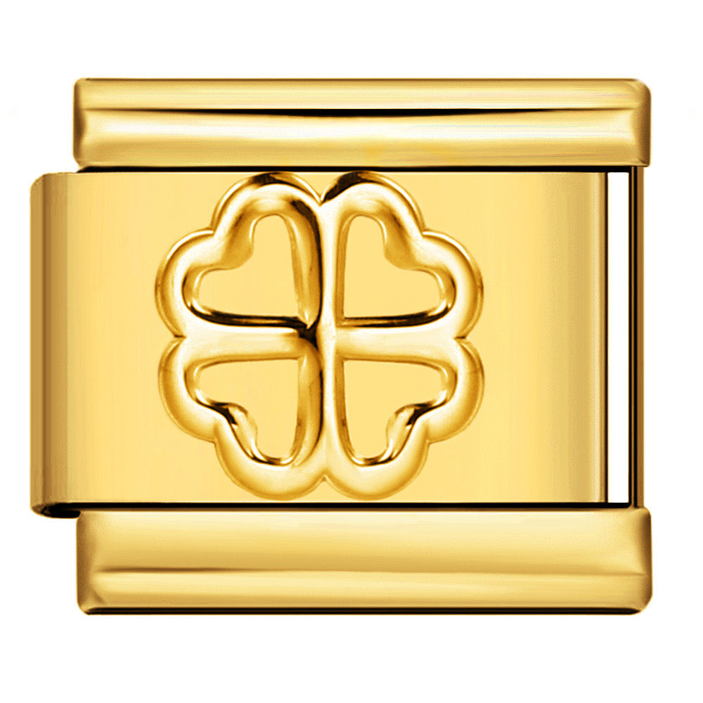 Lucky flower italian charm