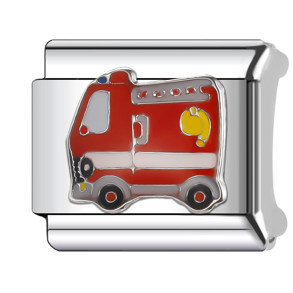 Firefighter italian charm