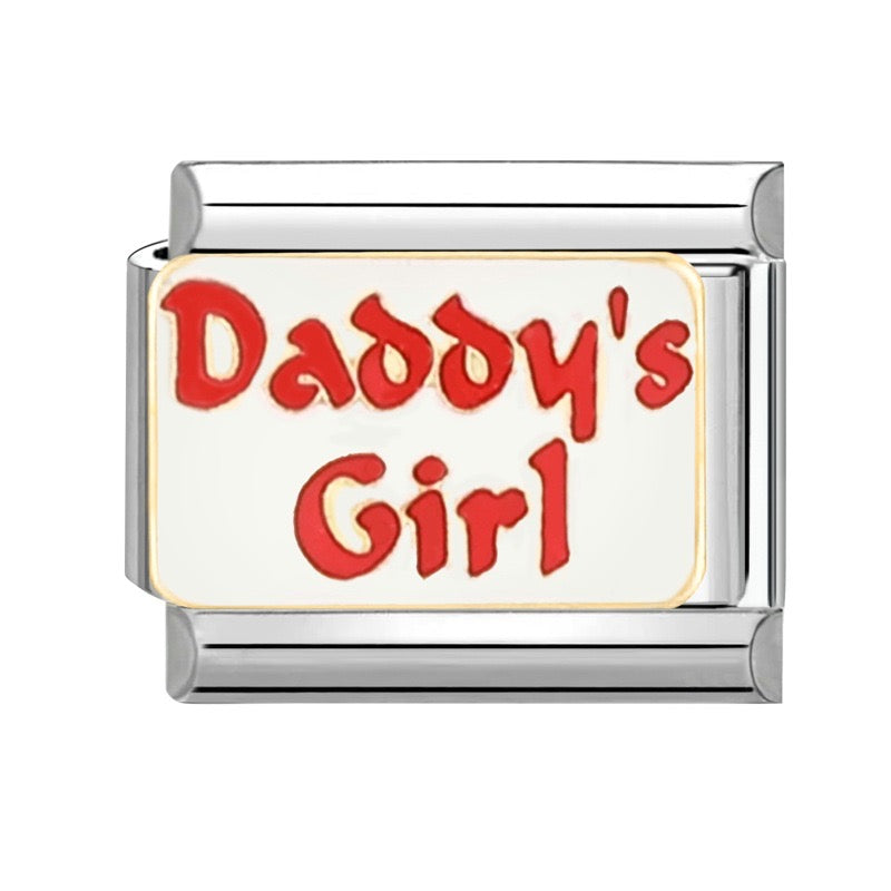 Daddy’s girl italian charm