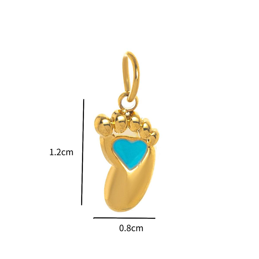 Blue baby feet - (pre-order 7 to 10 days)