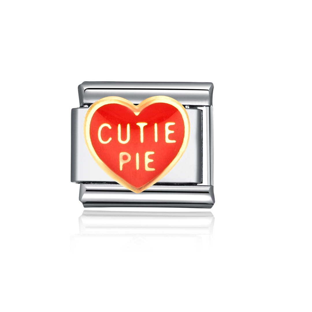 Cutie pie italian charm