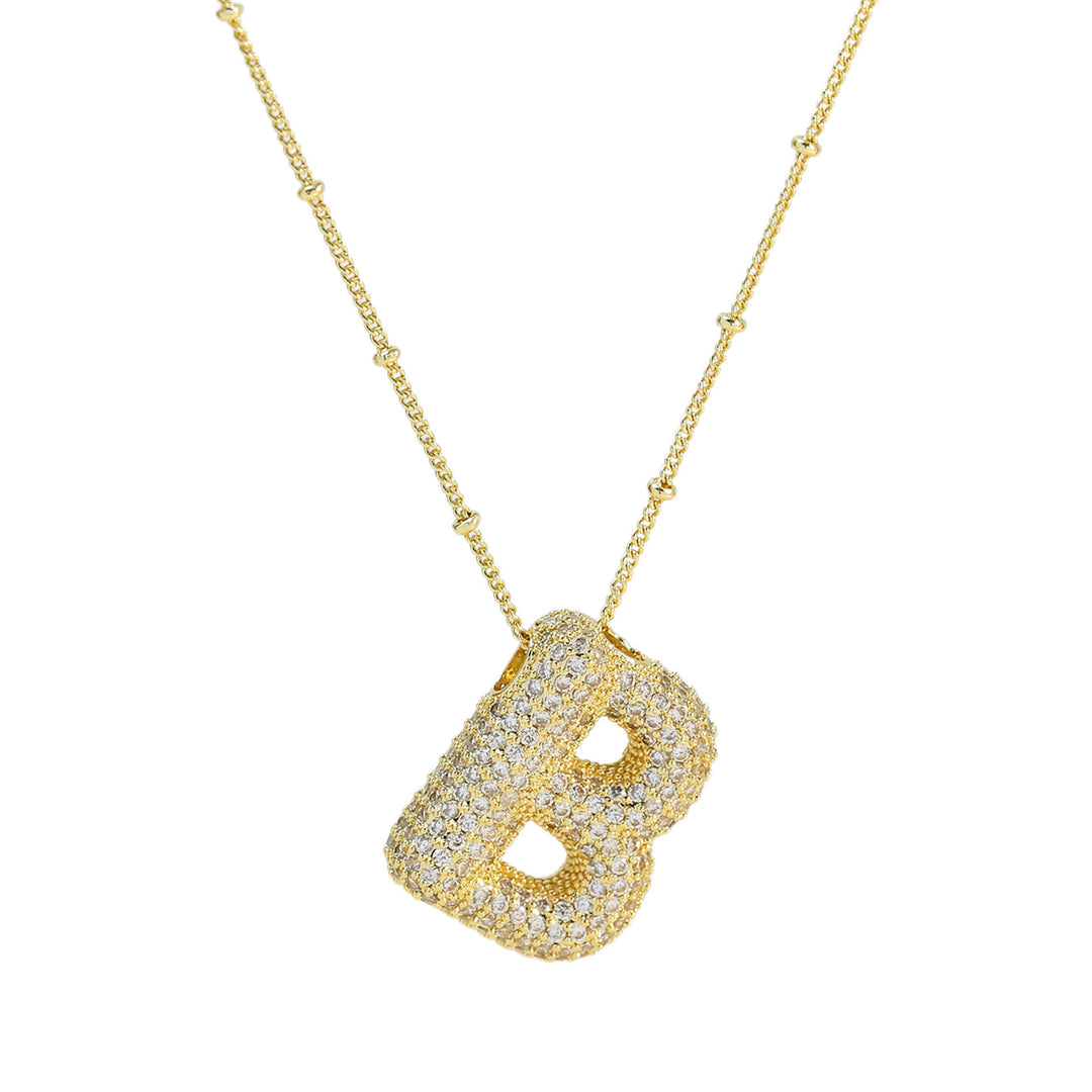 Jumbo letter B necklace