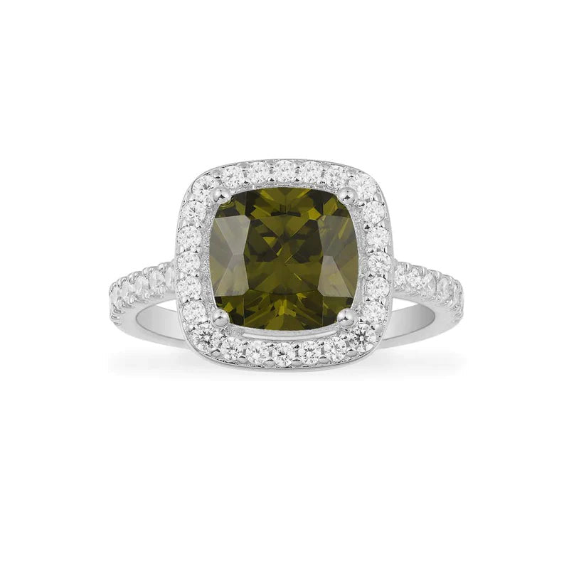 Olive ring -LUXE
