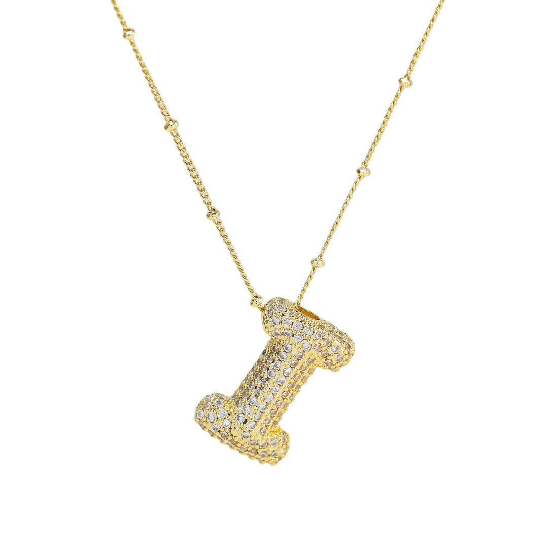Jumbo letter I necklace