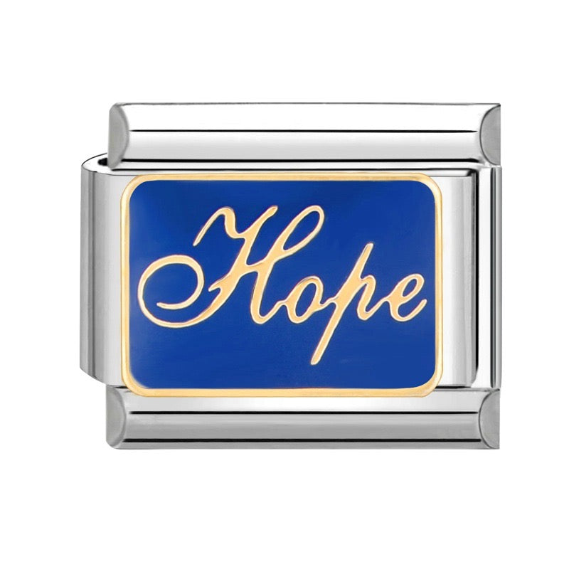 Hope italian charm