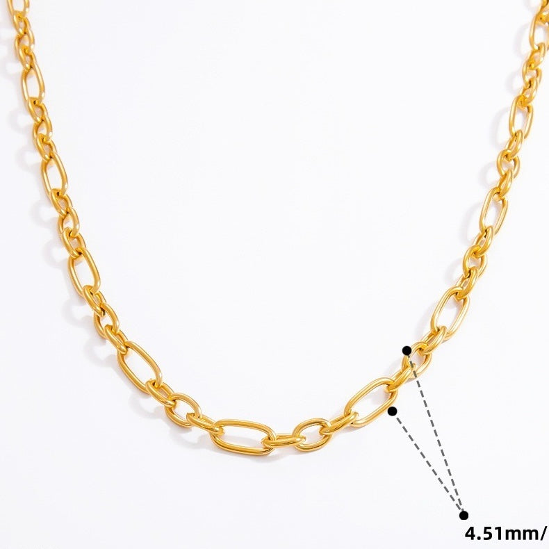 Charm chain necklace - linked