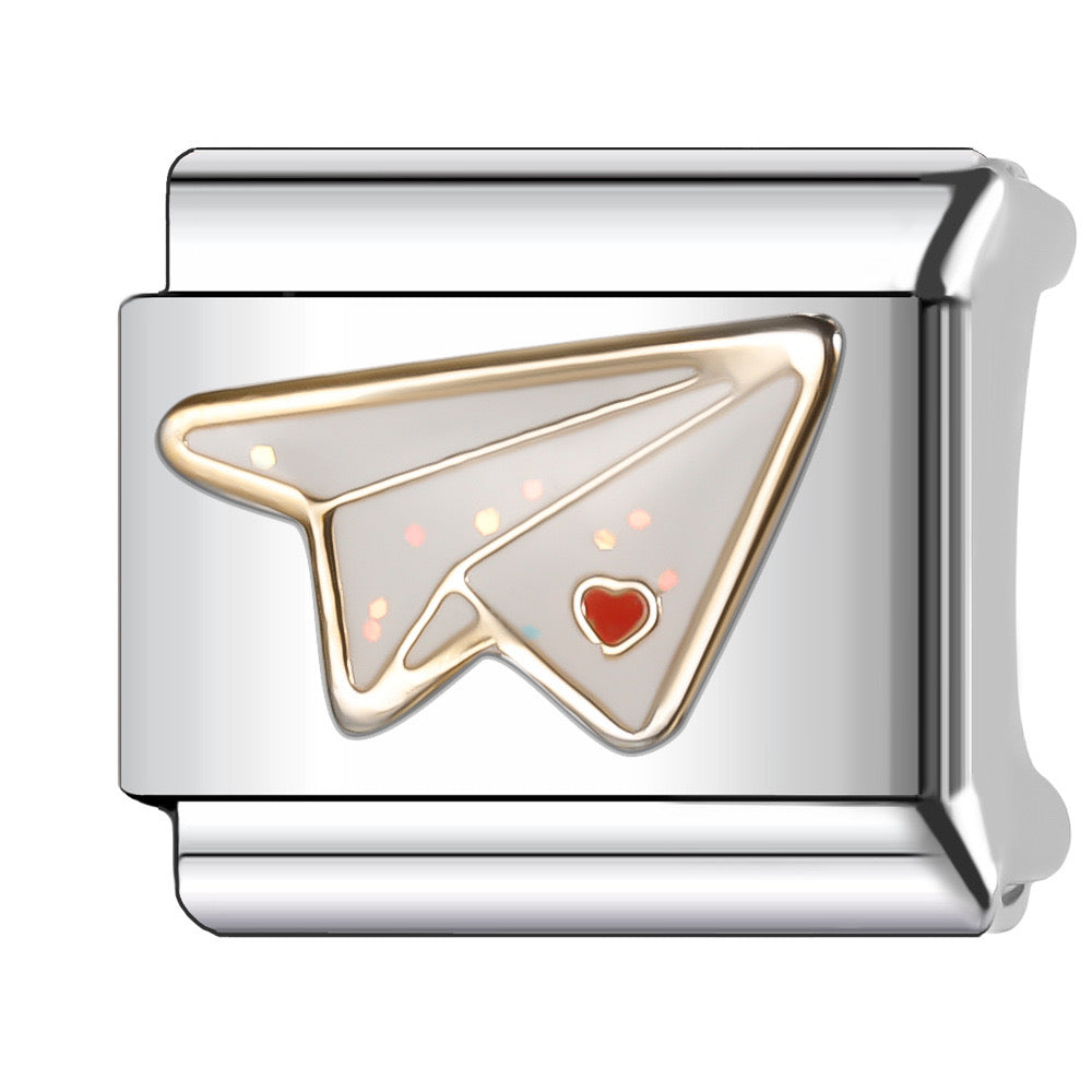 Love paper Italian charm
