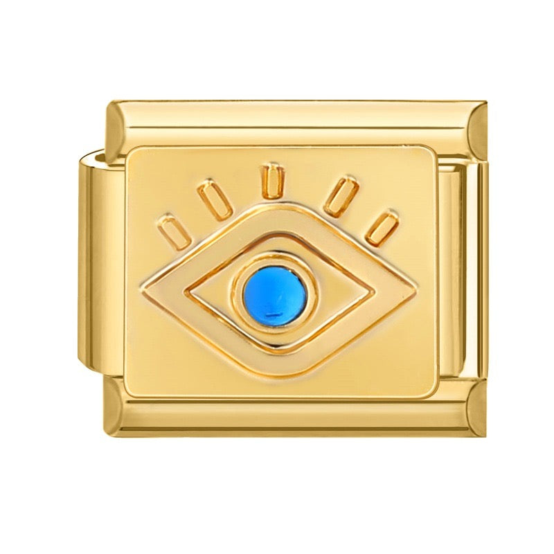 Egyptian eye italian charm