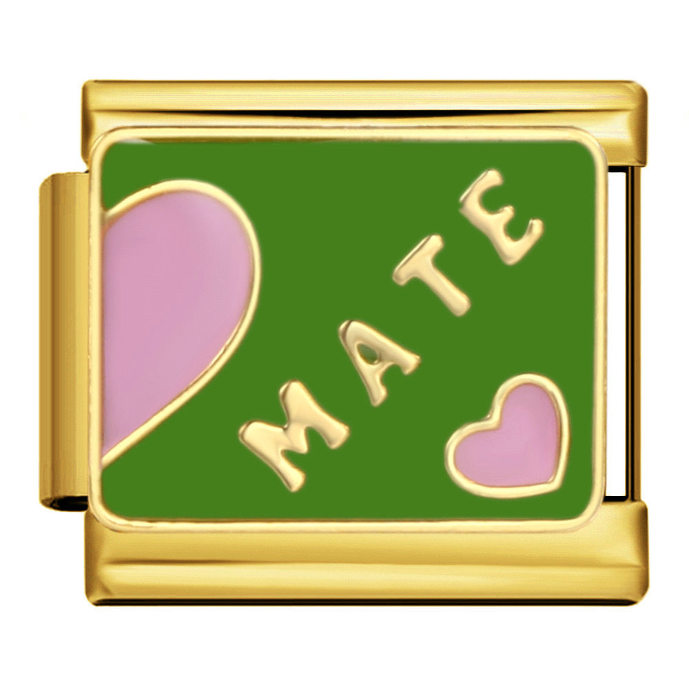 “Mate” matching italian charm