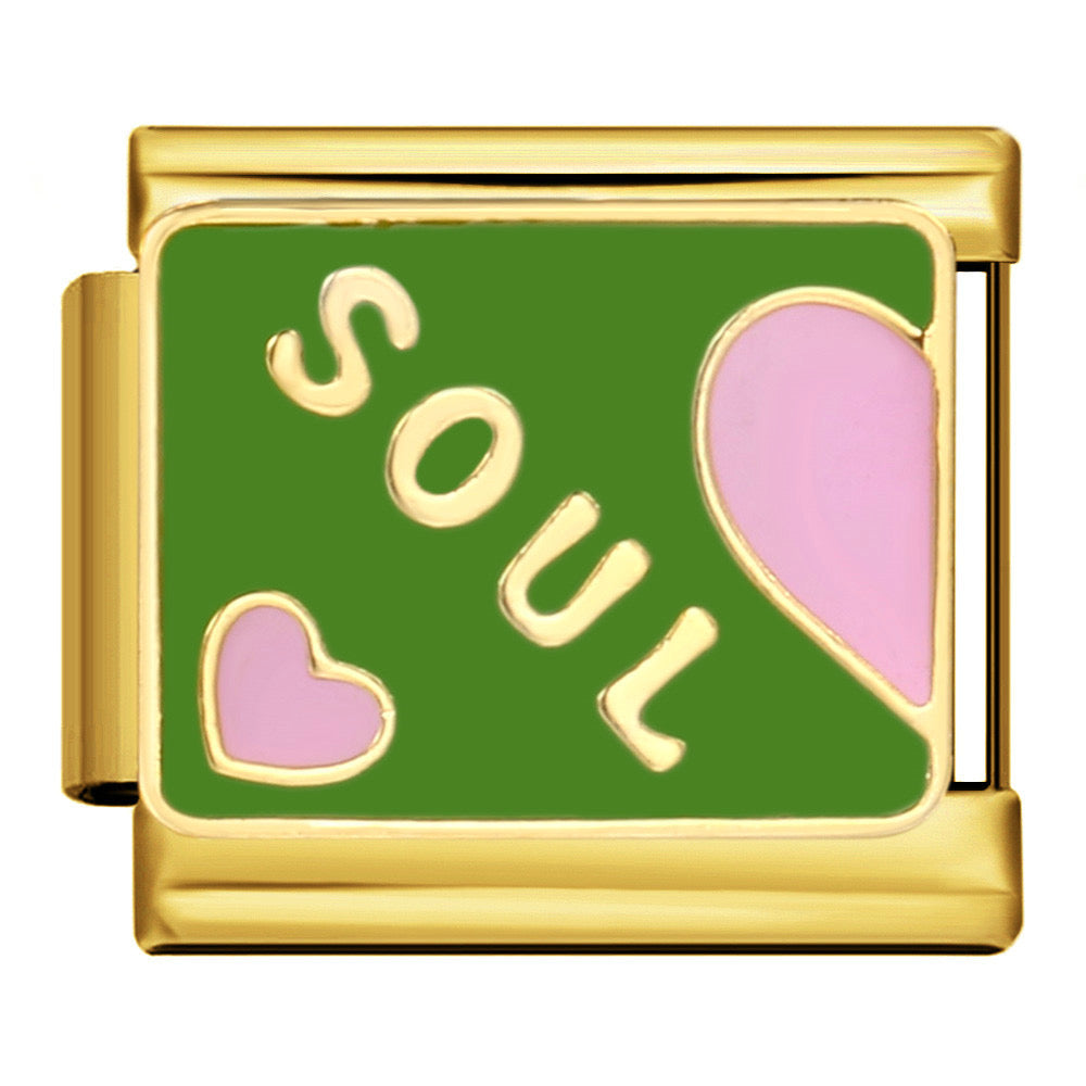 “Soul” matching italian charm