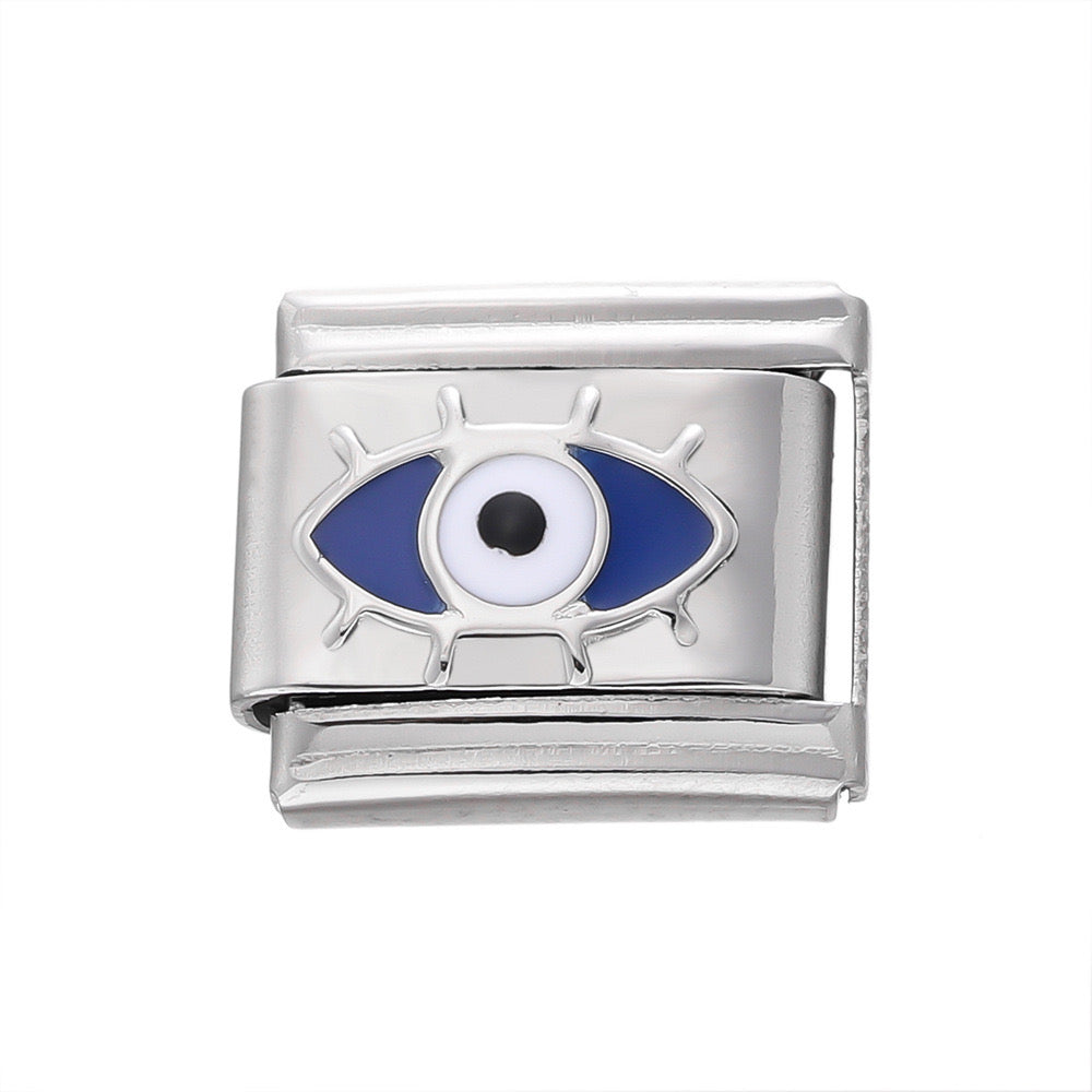 Egyptian evil eye italian charm