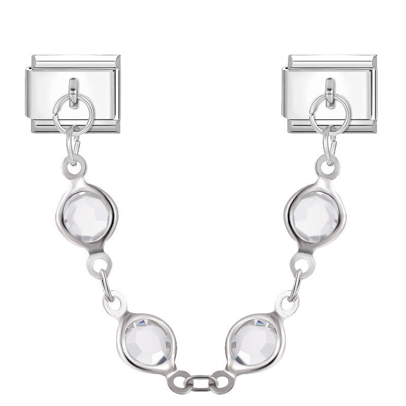 Gemma linked italian charm
