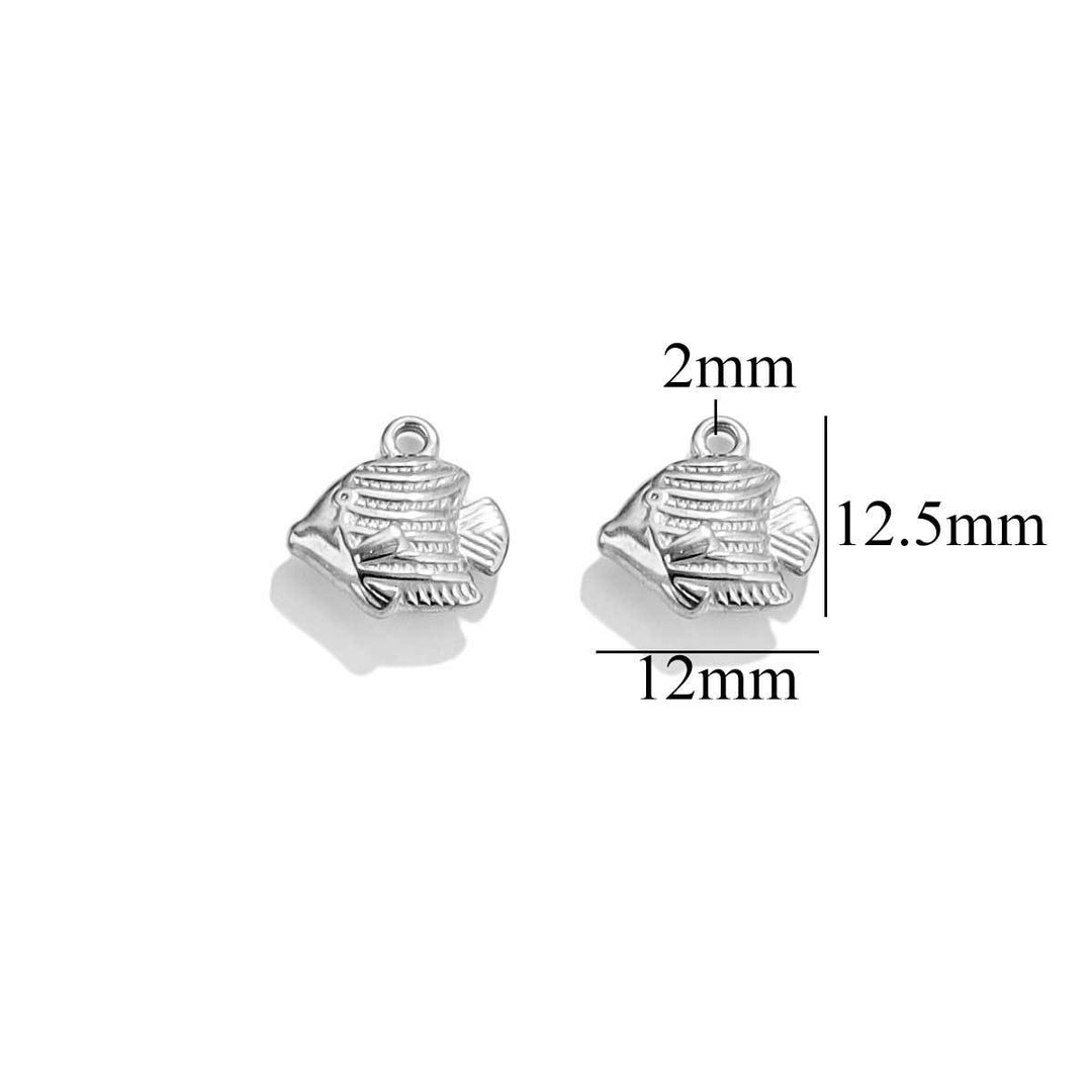 Silver nemo charm