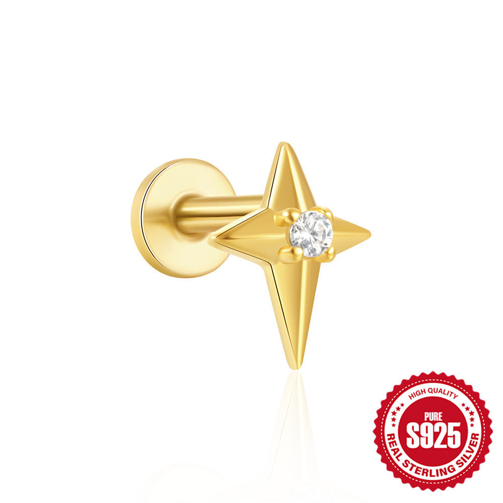 S925 Stella stud