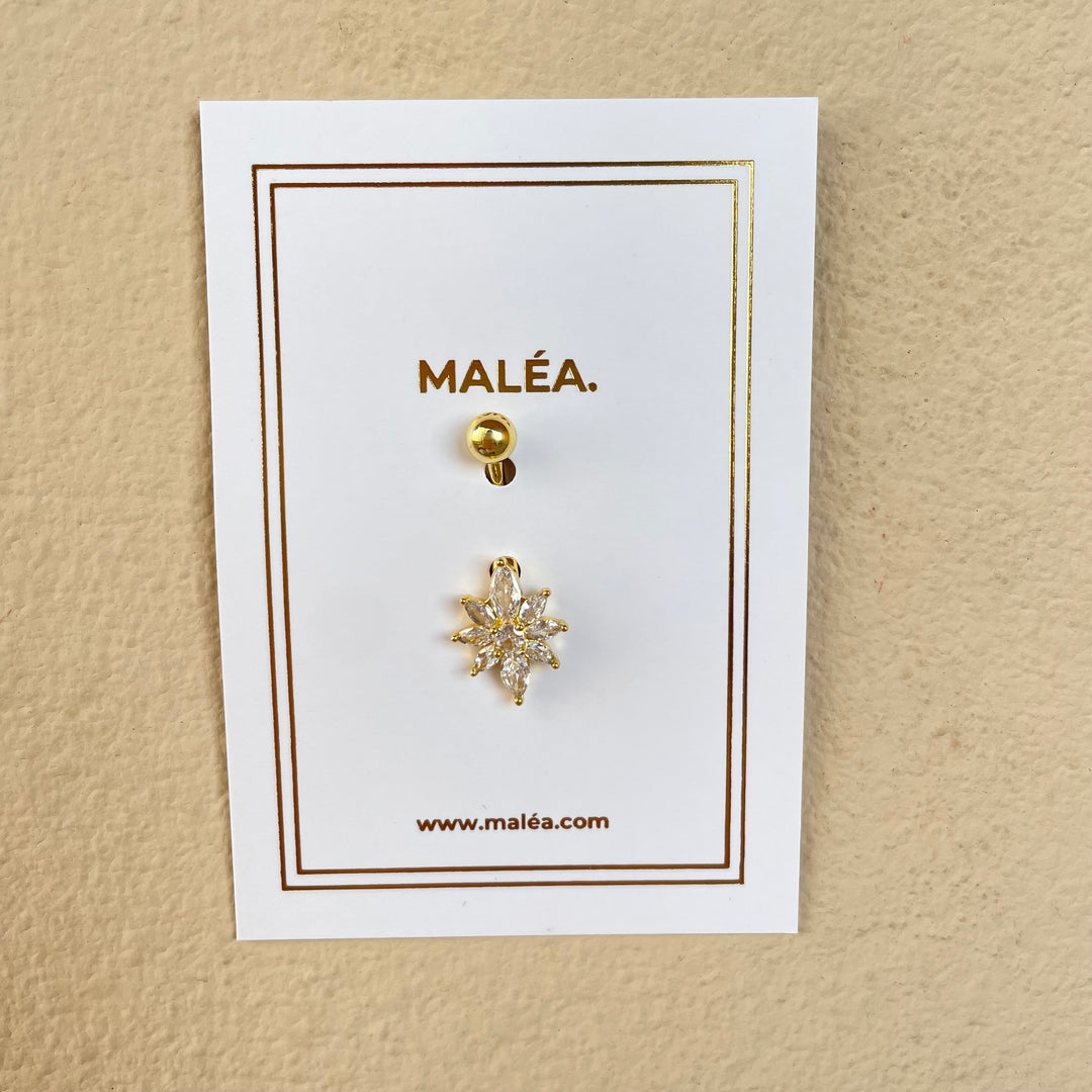 Maléa Belly Ring -gold