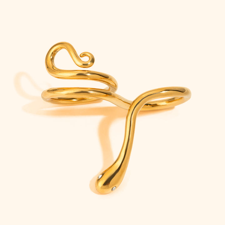Double snake ring