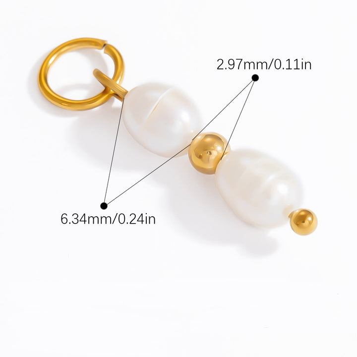 Freshwater pearls charm - arrives june 7