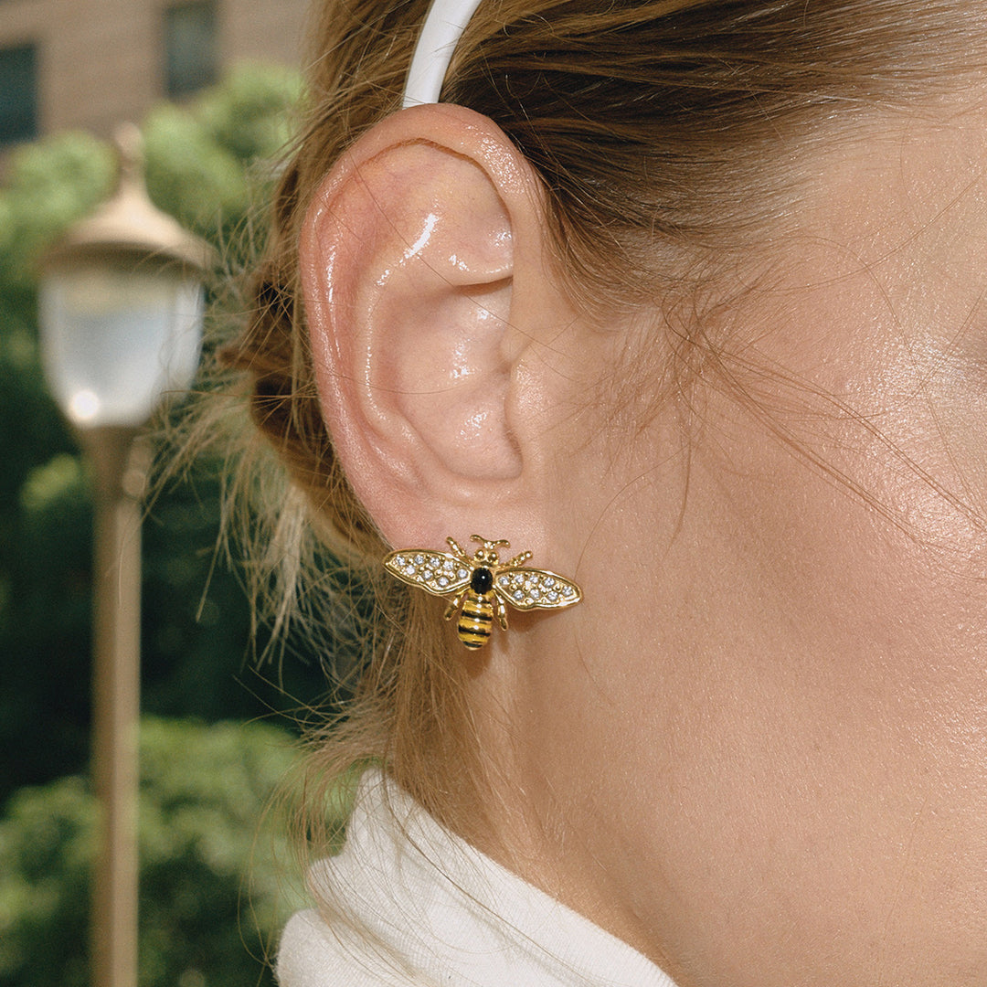 Bee earrings