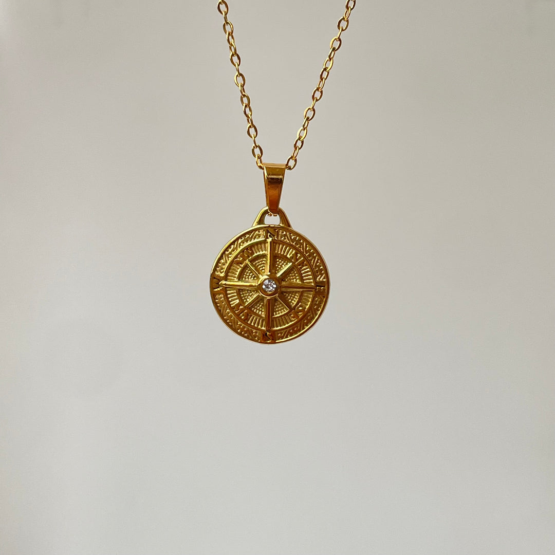 Compass necklace