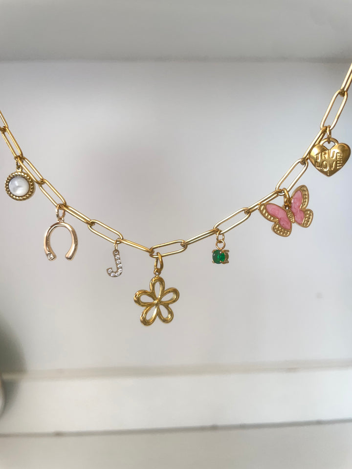 Empty flower charm