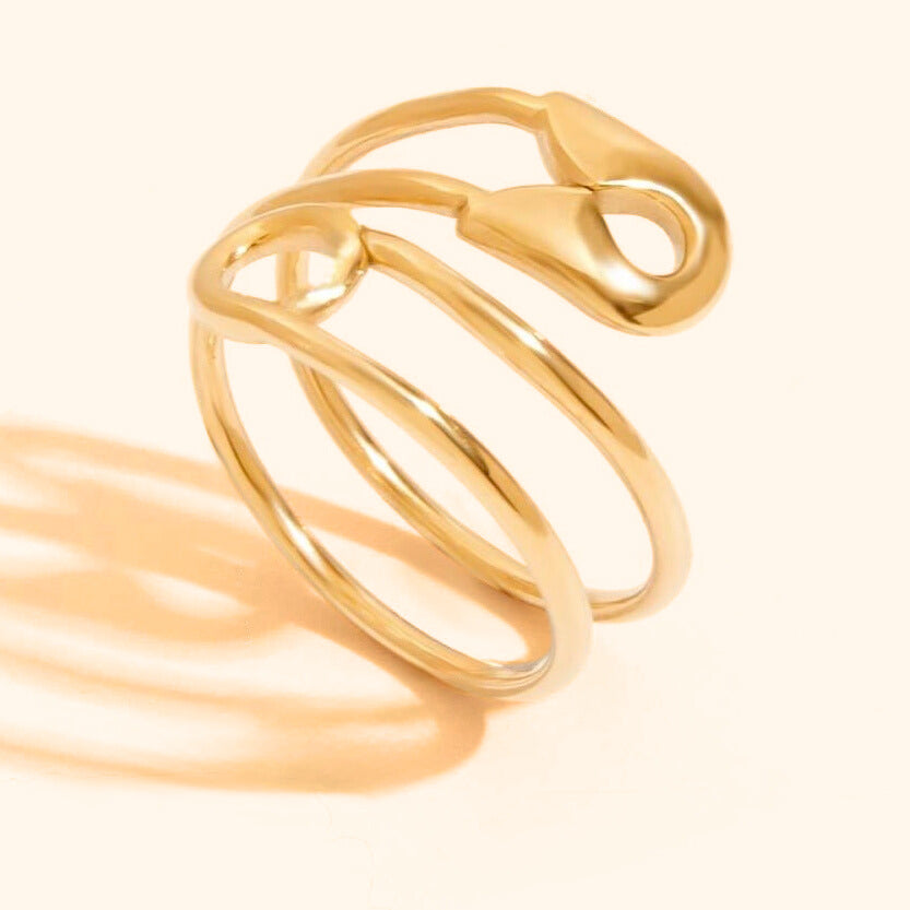 Pin ring gold