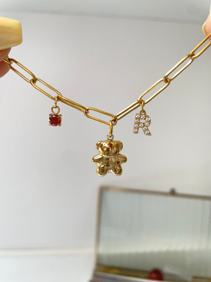 Small birthstone charm