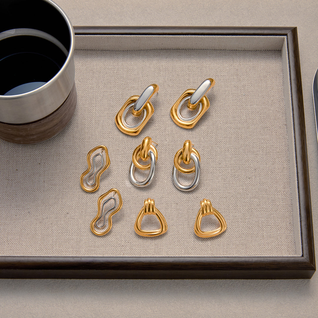 Amara toned earrings