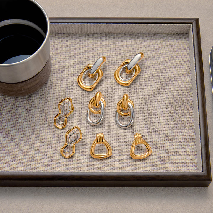 Amara toned earrings