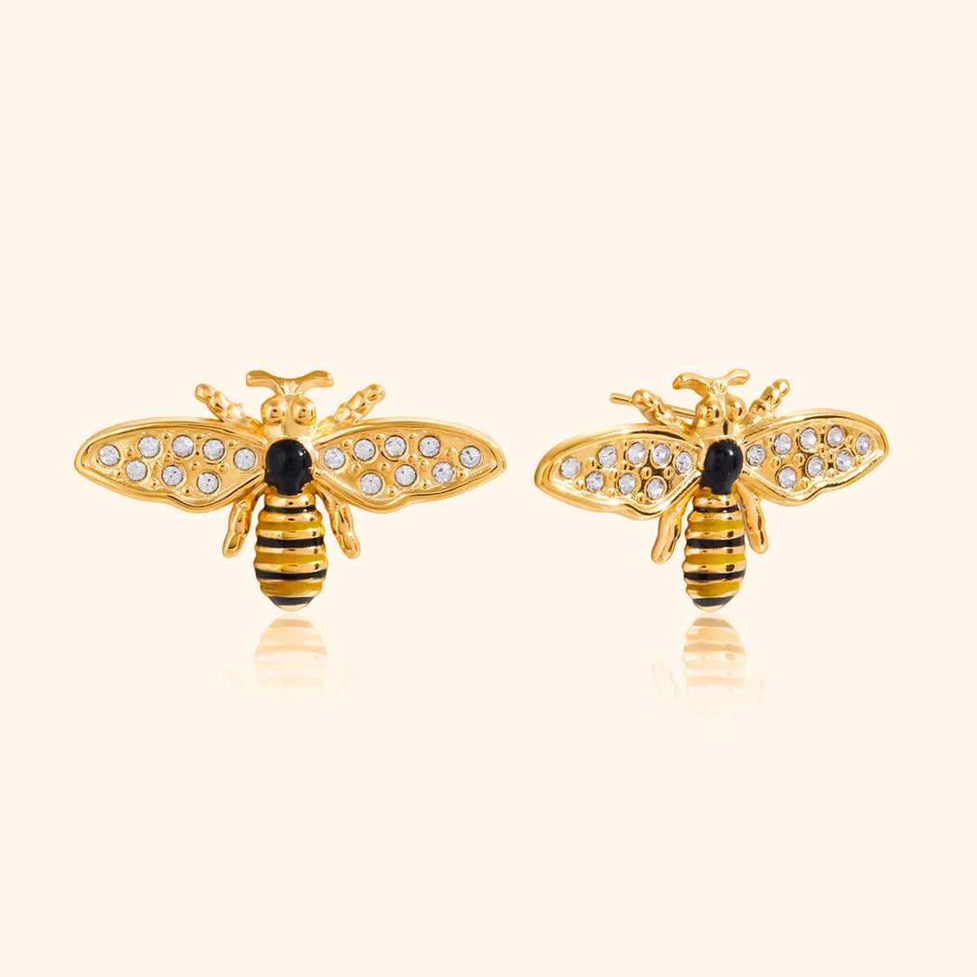 Bee earrings