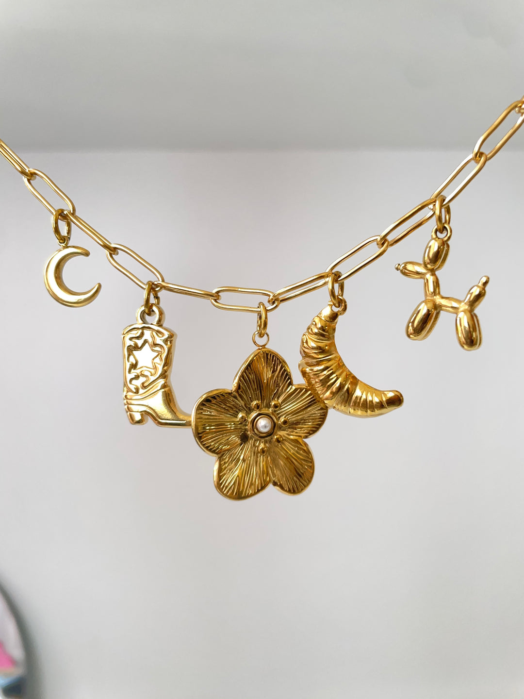 Big flower charm